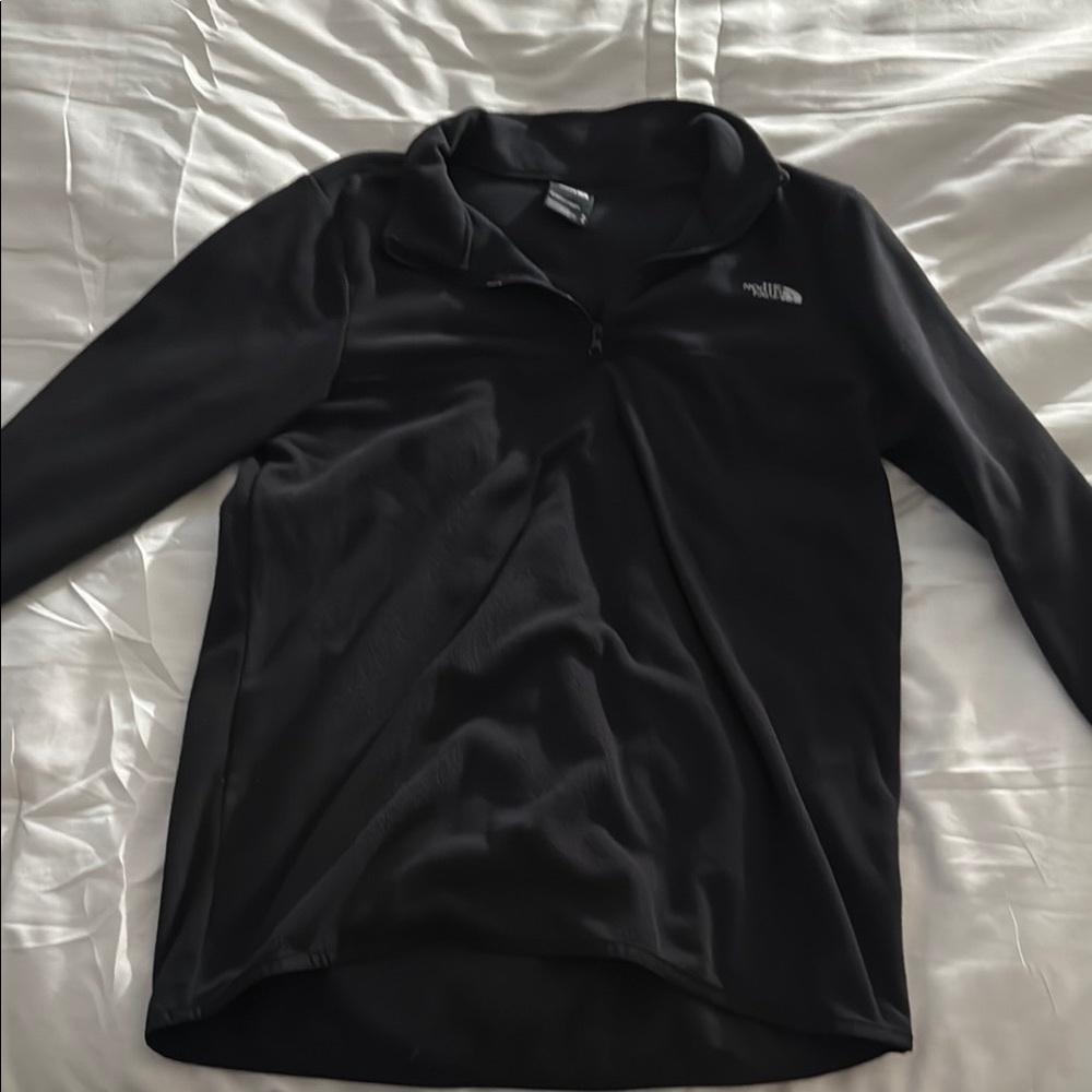 The North Face Black Quarter-Zip Pullover